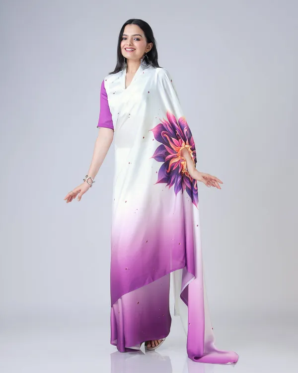 Soft_Peach_Designer_Freehand_Mandala_Print_Saree_in_Georgette_Satin