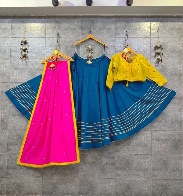 Multicolor_Rayon_Lehenga_Choli_For_Women