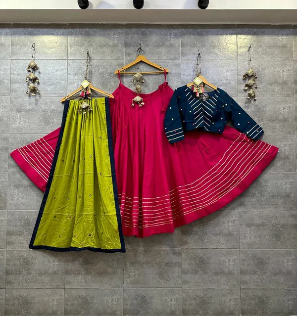 Multicolor_Rayon_Lehenga_Choli_For_Women
