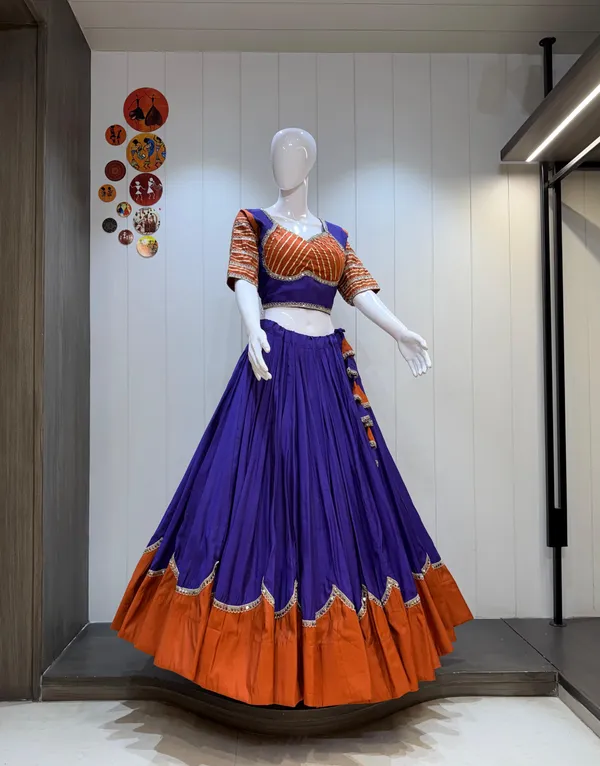 Purple_Roman_Silk_Lehenga_Choli_For_Women
