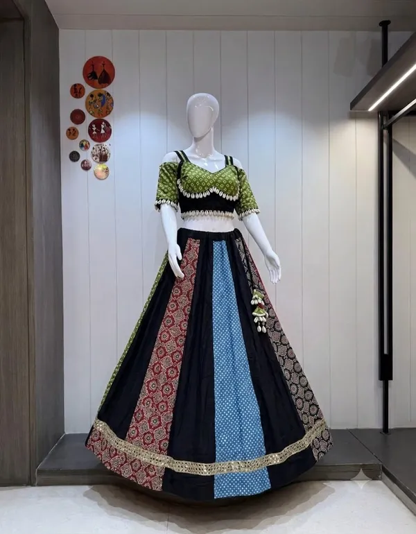 Multicolor_Cotton_Lehenga_Choli_For_Women