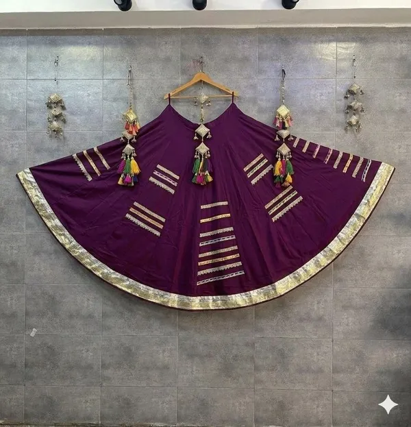Purple_Rayon_Ghagra_For_Women