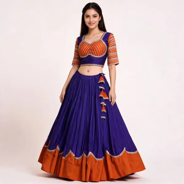 Purple_Roman_Silk_Lehenga_Choli_For_Women