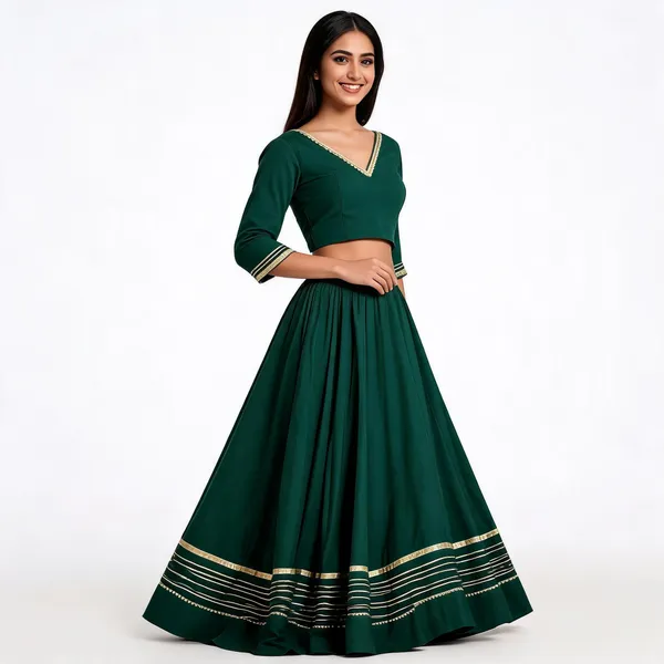 Roman_Silk_Ghagra_For_Women