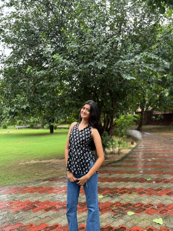 Kohl_Black_Halter_Neck_Ethnic_Print_Short_Kurti_|_Desi-Chic_Top_|_Jaipur_Trendz