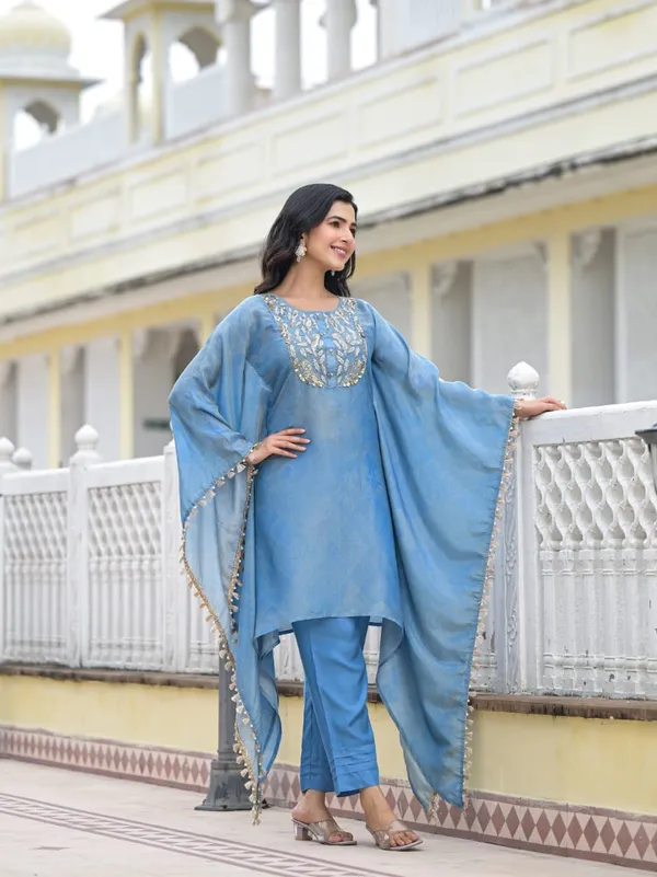 Heavy_Shimmer_Muslin_Kaftan_Set