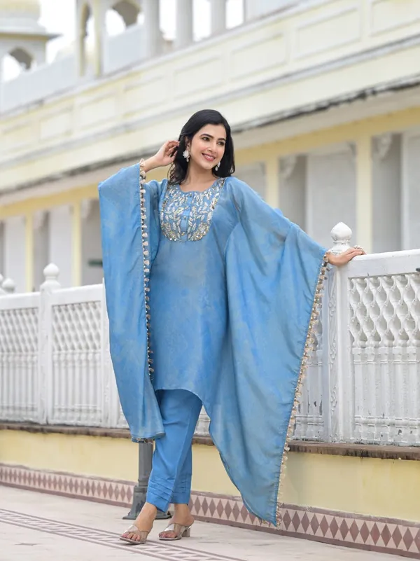 Heavy_Shimmer_Muslin_Kaftan_Set