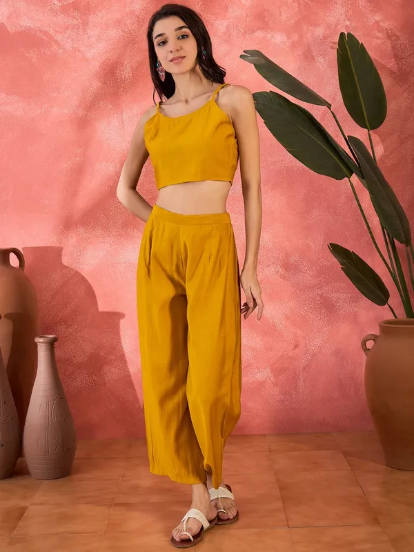 Mustard_Floral_Co-Ord_Set_With_Embroidery_Jacket