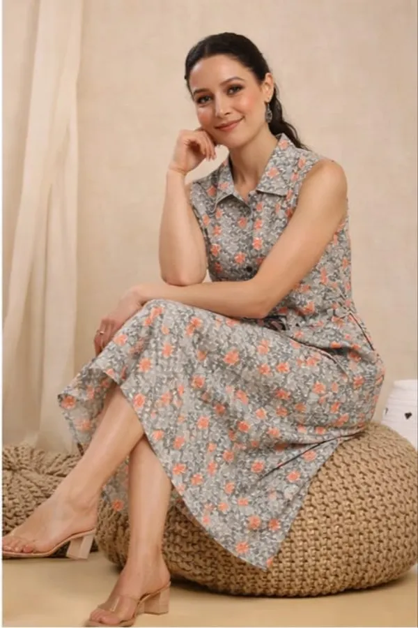 The_Modern_Classic_Summer_Bloom_Belted_Midi
