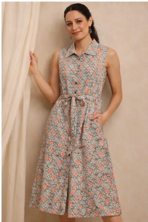 The_Modern_Classic_Summer_Bloom_Belted_Midi