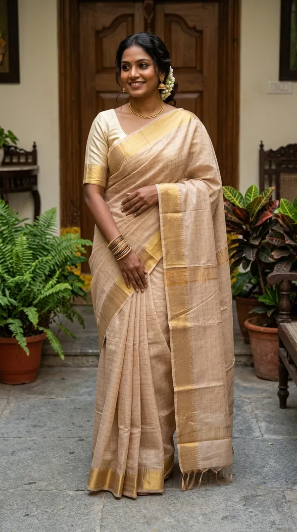 Exclusive_Handwoven__Cotton_SIlk_Mangalgiri_Saree_With_Running_Blouse_Piece