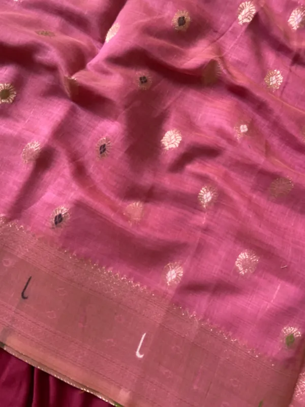 Premium_Soft_Muga_Cotton_Paithani_sarees_with_Beautiful_Colourfull_3D_Woven_Cow_Design_Pallu_With_Attractive_All_Over_Resham_Weaving_Butti_Design_With_Zari_Weaving_Border_And_Resham_Weaving_Butti_Blouse_With_Fancy_Tassels