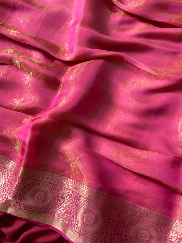 Premium_Soft_Fandy_Satin_sarees_with_Beautiful_Self_Design_Weaving__Pallu_With_Attractive_Traditional_Zari_Weaving__Border_With_All_Over_Self_Weaving__Design_And_Self_Design_Weaving__Blouse_With_Fancy_Tassels