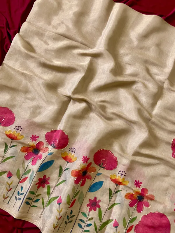 Soft_Tissue_Silk_sarees_with_Beautiful_Digital_Print_With_Attractive_Handwork_&_Aari_Work_Rich_Pallu_And_Running_Blouse_With_Tassels