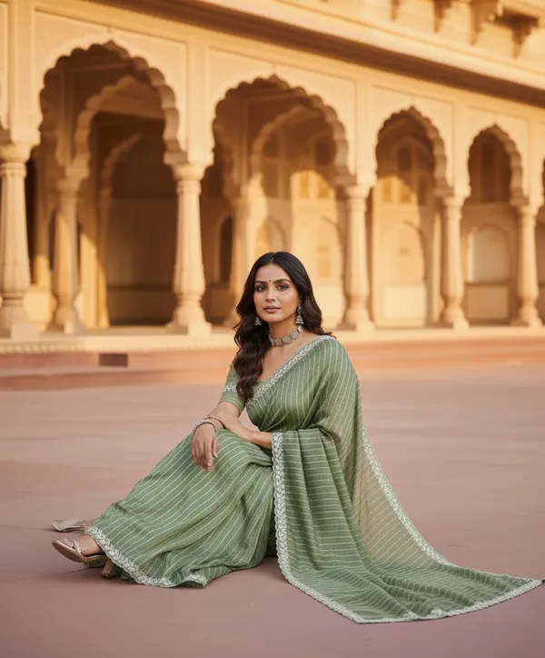 Soft_Shimmer_Patta_sarees_with_Beautiful?_Embroidery_&_Sequence_Work_With_Attractive_Cutwork_Border_And_Heavy_Embroidery_&_Sequence_Work_Blouse_in_new_styles_n_new_look
