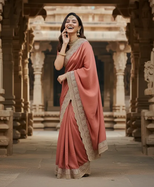 Shimmer_Sitara_Fabric_sarees_with_Beautiful_Embroidery_&_Sequence_Work_With_Attractive_Cutwork_Border