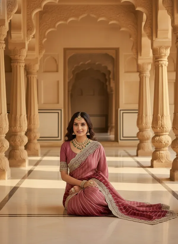 Kajju_Katri_Pedding_sarees_with_Beautiful_Embroidery_&_Sequence_Work_With_Attractive_Cutwork_Border_And_Heavy_Embroidery_&_Sequence_Work_Blouse