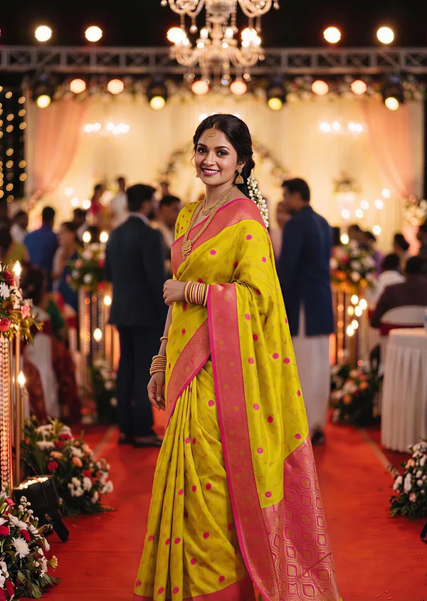 Premium_Soft_Paithani_Silk_sarees_With_Beautiful_Weaving_Pattern_With_Attractive_Rich_Pallu_And_Border_And_Weaving_Blouse_With_Tassels