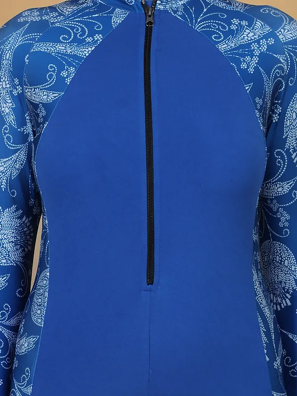 Royal_Blue_Boyleg_One_Piece_Sport_Padded_Bathing_Suits_For_Women_&_Girls