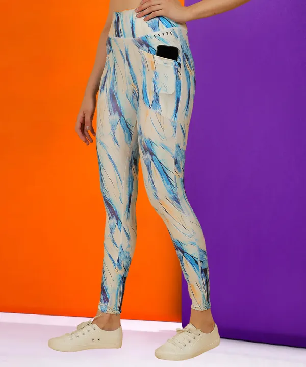 Blue_Dry_Fit_Tie_Dye_Printed_Athletics_Gym_Workout_Sports_Leggings_Tights_For_Women_&_Girls