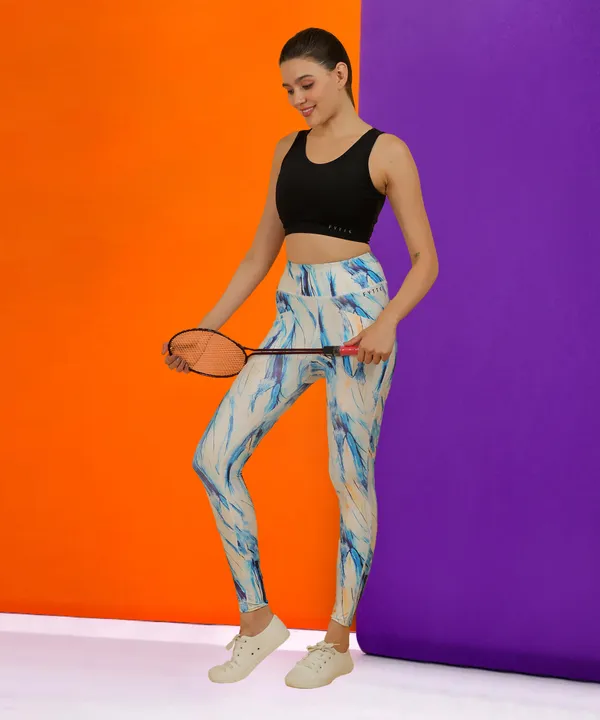 Blue_Dry_Fit_Tie_Dye_Printed_Athletics_Gym_Workout_Sports_Leggings_Tights_For_Women_&_Girls