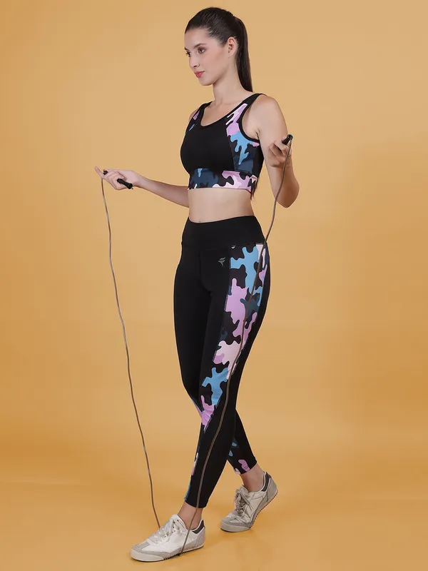 Purple_Camo_&_Black_Fytte_Printed_Workout_Tights_&_Crop_Top_Sports_Bra_Set_For_Women_&_Girls