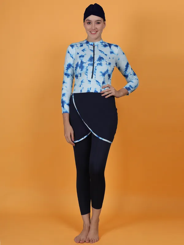 Blue_&_Navy_Printed_Muslim_Full_Coverage_Long_Sleeve_3_Pc_Swimwear_For_Women_&_Girls