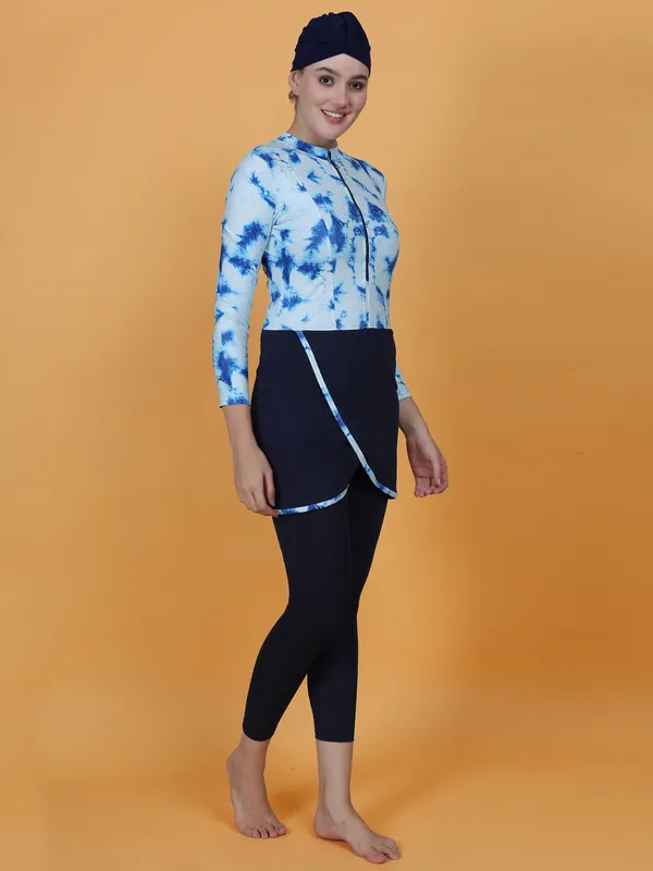Blue_&_Navy_Printed_Muslim_Full_Coverage_Long_Sleeve_3_Pc_Swimwear_For_Women_&_Girls