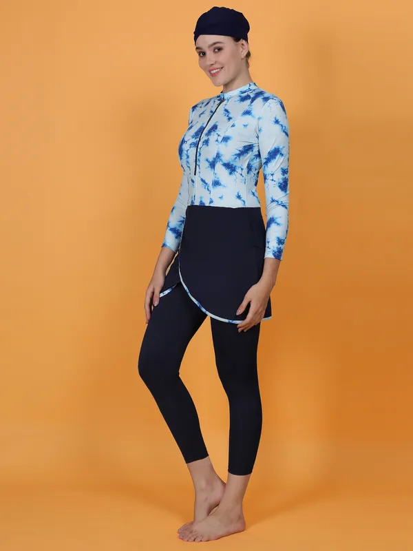 Blue_&_Navy_Printed_Muslim_Full_Coverage_Long_Sleeve_3_Pc_Swimwear_For_Women_&_Girls