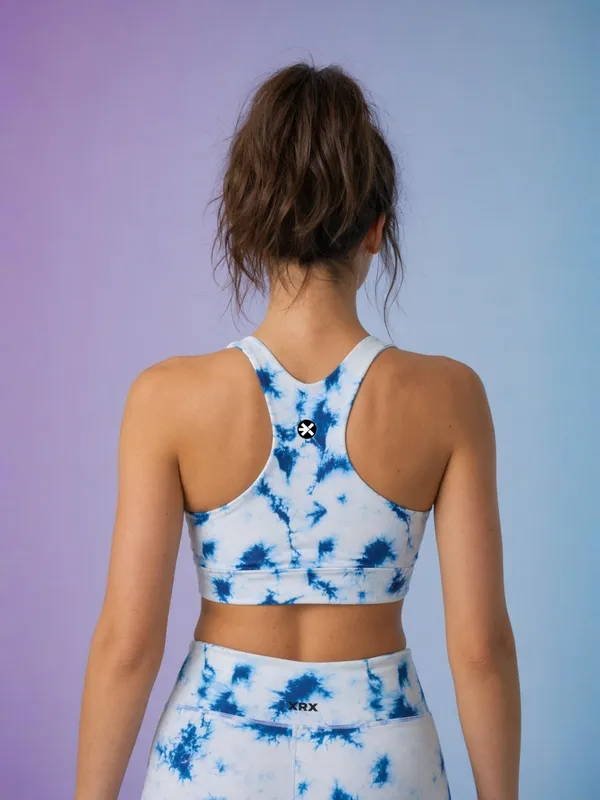 FYTTE_Dry_Fit_Athleisure_Padded_Crop_Top_Full_Coverage__Sweat_Wicking_Longline_Active_Energy_Sports_Bra_BlueTieDye