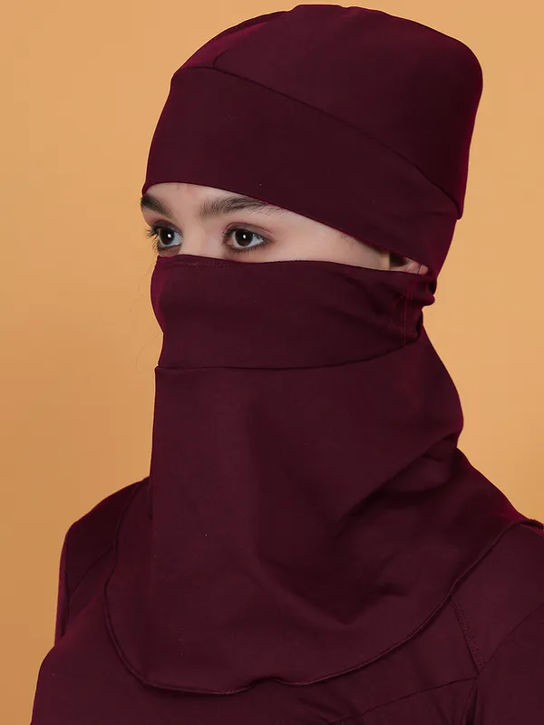 Wine_Muslim_Full_Coverage_Long_Sleeve_3_Pc_Swimwear_For_Women_&_Girls