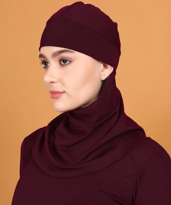 Wine_Muslim_Full_Coverage_Long_Sleeve_3_Pc_Swimwear_For_Women_&_Girls