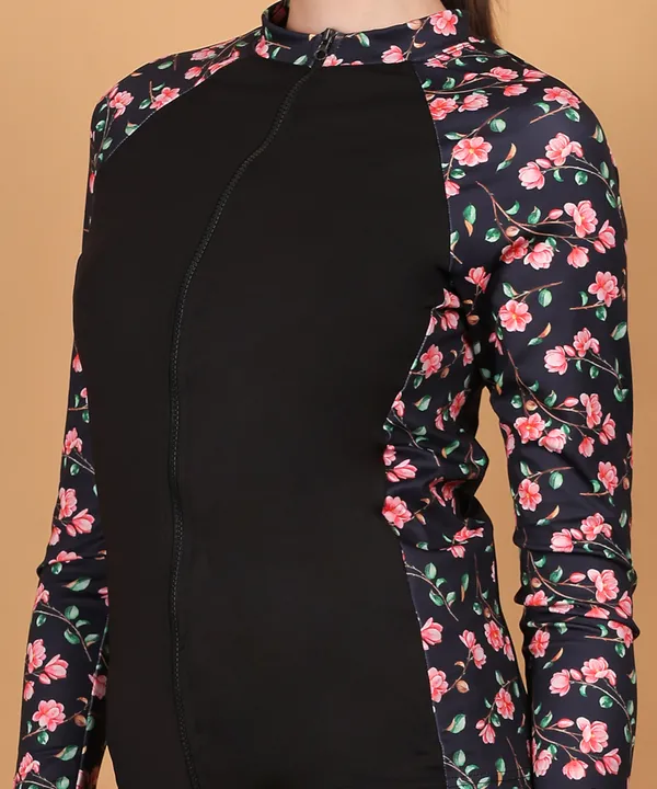 Black_Fytte_Rash_Guard_Sun_Protection_Long_Sleeve_Swimsuit_For_Women_&_Girls