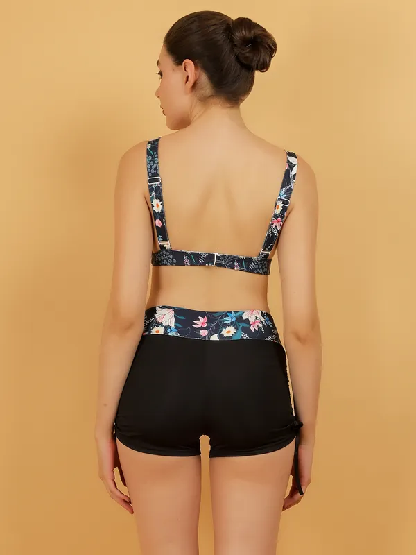 FYTTE_3_Piece_Zipper_Rash_Guard_T-Shirt_Swimsuits_with_Tank_Bikini_Top_&_High_Waist_Boyshort_Swimset_for_women