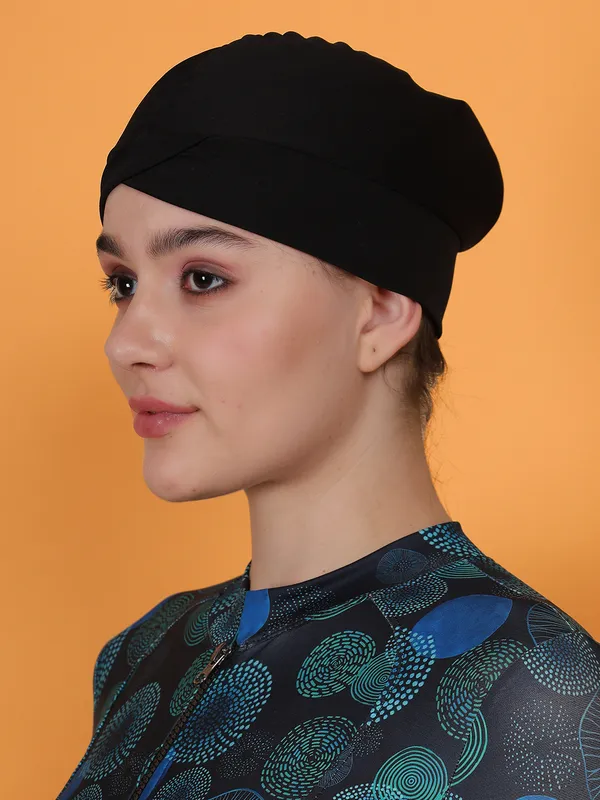 Green_&_Black_Printed_Muslim_Full_Coverage_Long_Sleeve_3_Pc_Swimwear_For_Women_&_Girls