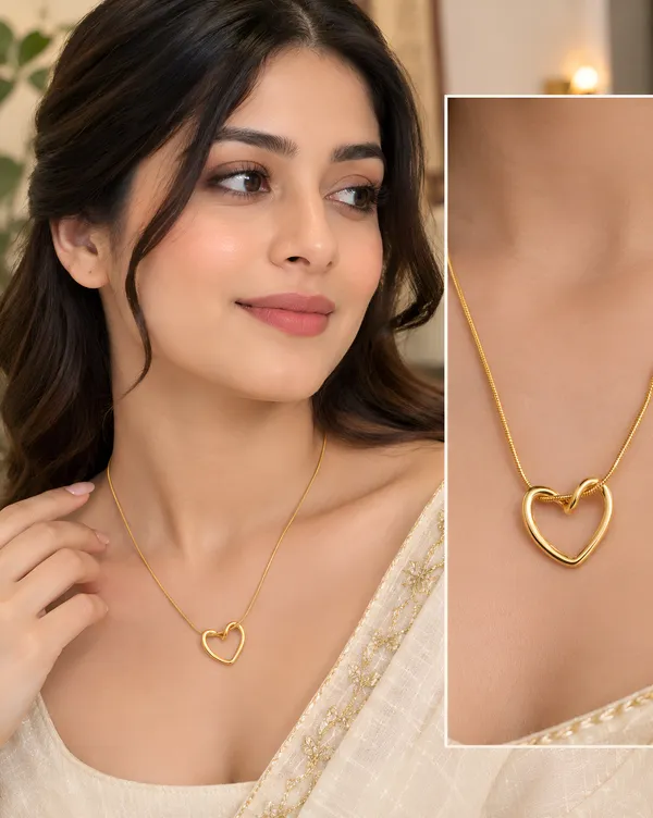 Elegant_Heart_Pendant_Gold_Plated_Chain_Necklace_for_Women_–_Stylish_Daily_Wear_Jewelry