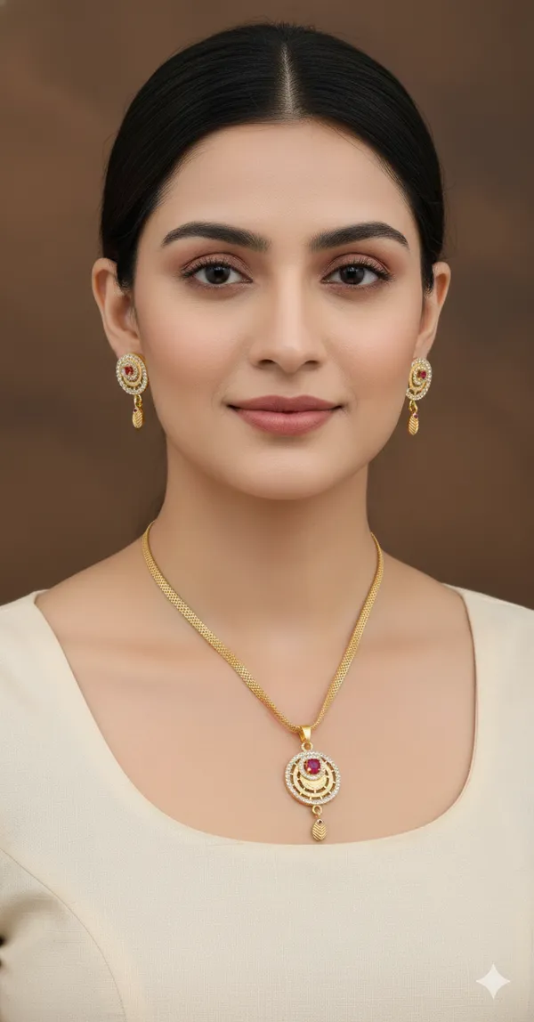 Micro_Gold_Plated_And_Diamond_Studded_Moon_Pendant_Set_with_Swan_Kadli_Combo