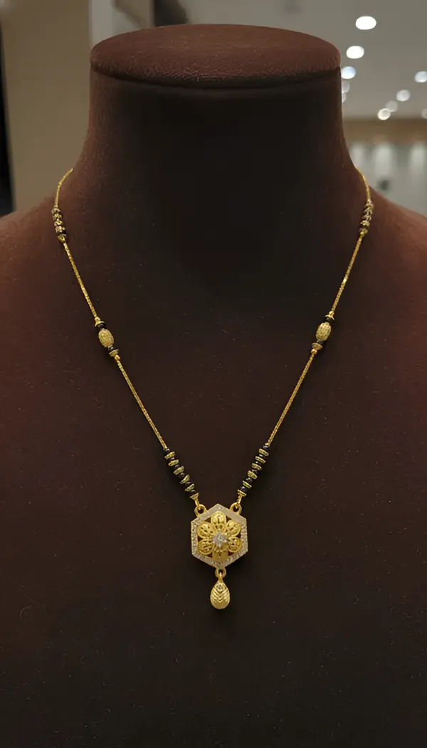 Micro_Gold_Plated_And_Diamond_Forming_18inches_Flower_Mangalsutra