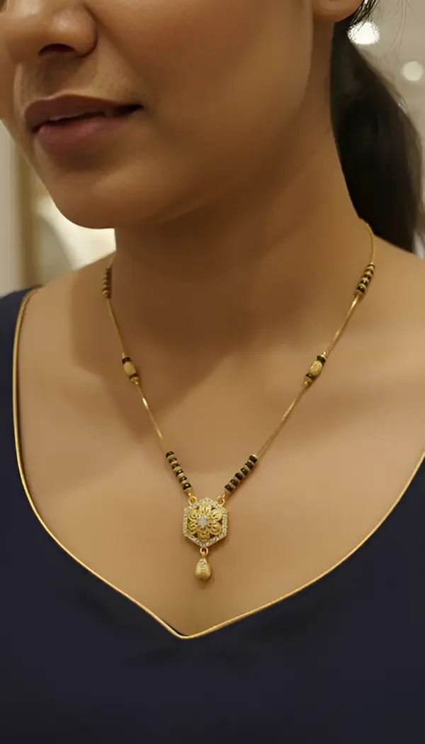Micro_Gold_Plated_And_Diamond_Forming_18inches_Flower_Mangalsutra