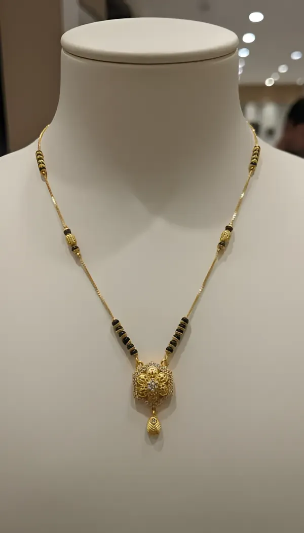 Micro_Gold_Plated_And_Diamond_Forming_18inches_Flower_Mangalsutra