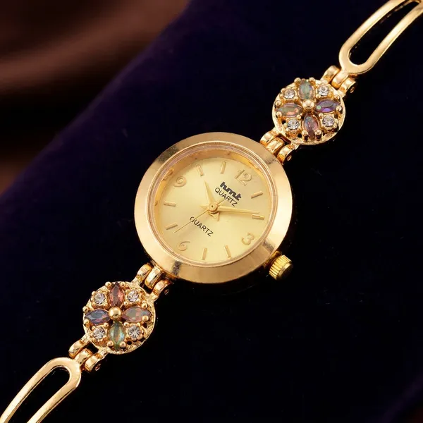 Designer_Floral_Stone_Gold_Plated_Fancy_Watch_for_Girls_&_Women