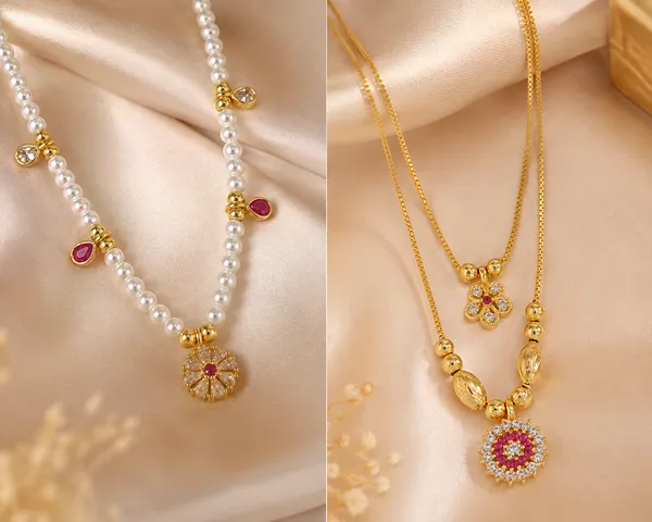 Designer_Gold_Plated_Pearl_&_Ruby_Stone_Studded_Necklace_Combo_Set_for_Women_–_Elegant_Floral_Pendant_Necklace_&_Layered_Designer_Necklace