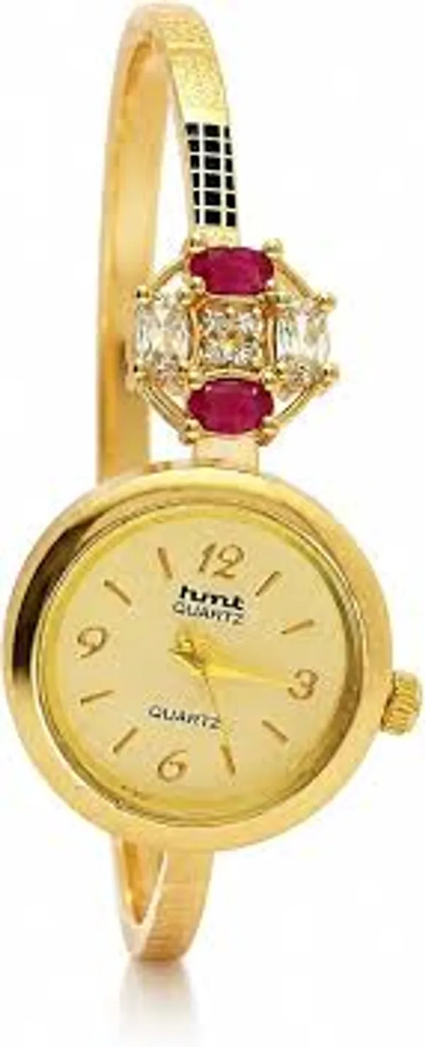 Designer_Gold_Plated_Ruby_&_American_Diamond_Studded_Fancy_Bracelet_Watch_for_Women_|_Premium_Ethnic_&_Party_Wear_Wrist_Watch