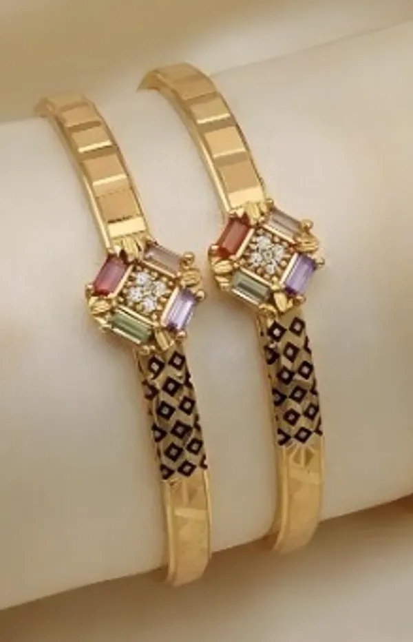 Designer_High_Gold_Plated_AD_Diamond_Studded_Fancy_Adjustable_Bangle_Combo_Set_for_Women_(Pack_of_2)
