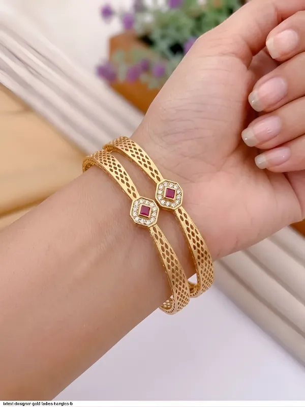 Designer_Premium_High_Gold_Plated_Ruby_&_AD_Diamond_Studded_Fancy_Bangles_Set