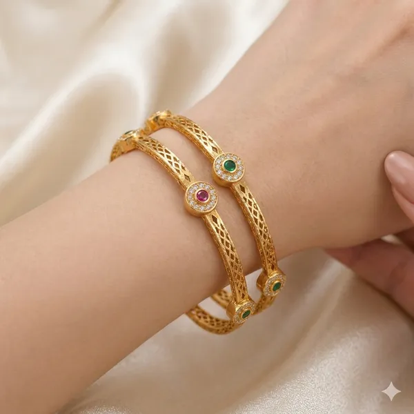 Elegant_Gold-Plated_Dual_Stone_Designer_Bangles_Pair