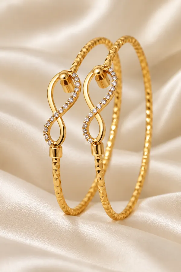 Elegant_Gold_Plated_Infinity_Design_American_Diamond_Bangles_for_Women_–_Stylish_Daily_Wear_&_Party_Wear_adjustable_Kada_Set