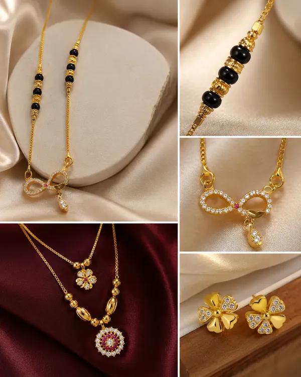 Elegant_Gold-Plated_Necklace_&_Mangalsutra_Jewellery_Combo_Set_with_Floral_Earrings