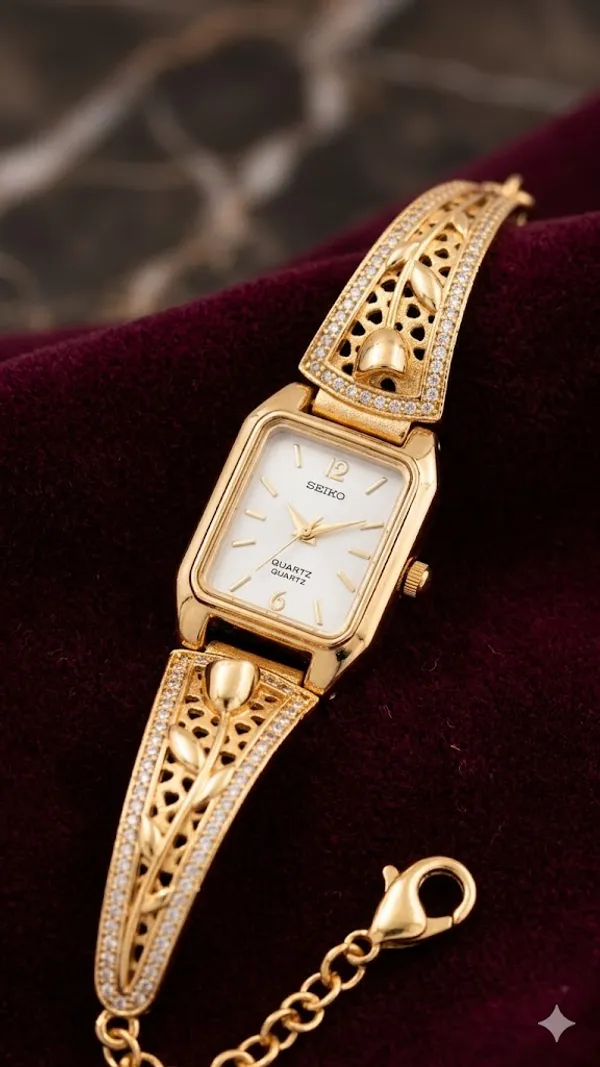 Elegant_Gold-Tone_Crystal_Studded_Designer_adjustable_Watch_Bracelet