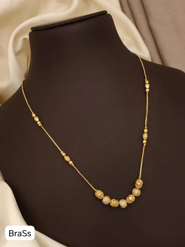 Elegant_Golden_Beads_Micro_Gold_Plated_Daily_Wear_ball_chain_-_21_Inches